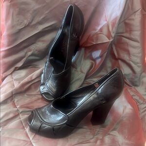 Mid 00s Chloé Black Platform Heels